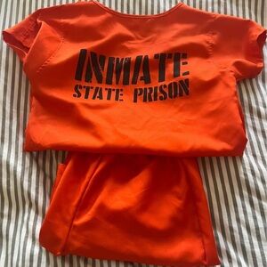 Inmate Xs women’s costume